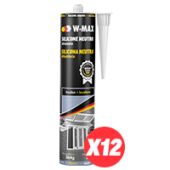 SILICONA NEUTRA TRANS. 280ML 12U